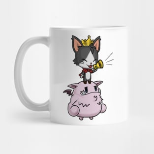 Chibi Cait Sith Final Fantasy 7 Light colors Mug